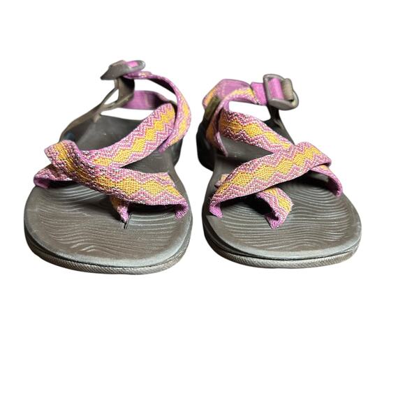 Chaco Women's Zvolv 2 Sport Strappy Sandal Size 9 Pink Orange walking hiking - Picture 4 of 12